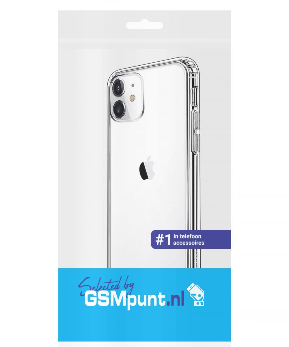 Apple iPhone 11 Hoesje Dun TPU Transparant afbeelding 2