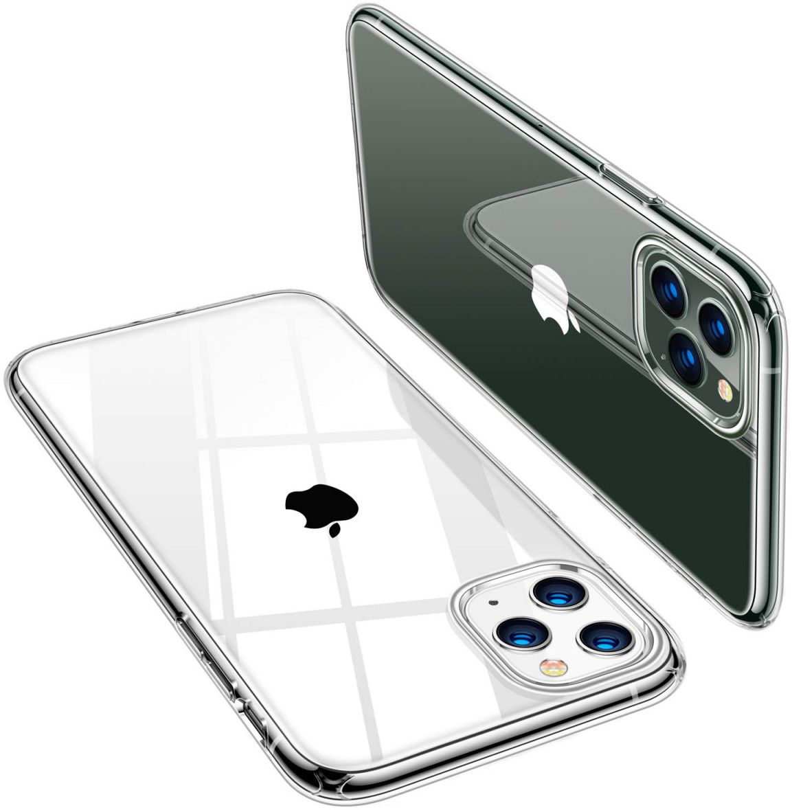 Apple iPhone 11 Pro Max Hoesje Dun TPU Transparant afbeelding 6