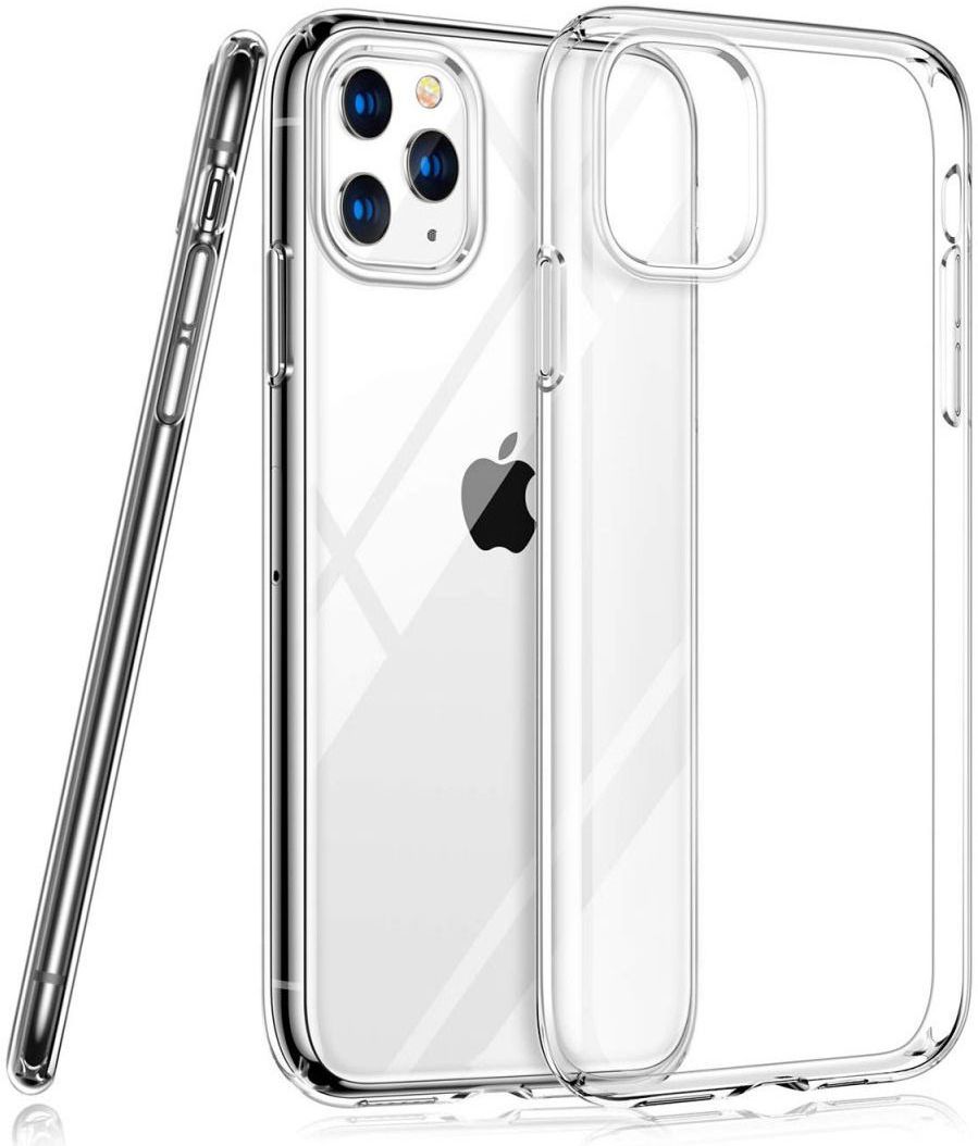 Apple iPhone 11 Pro Max Hoesje Dun TPU Transparant afbeelding 5