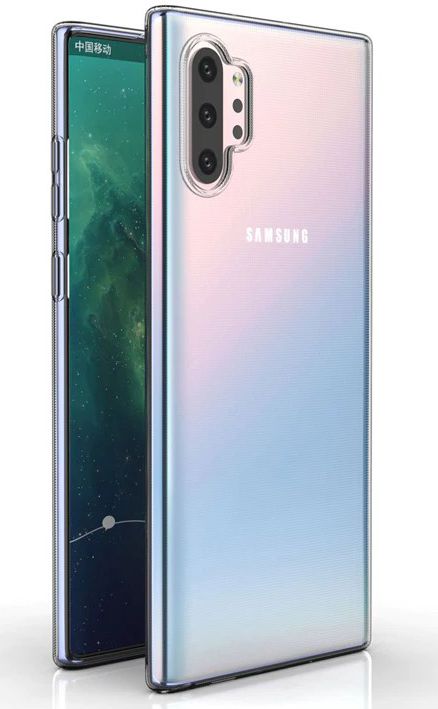 Samsung Galaxy Note 10 Plus Hoesje Dun TPU Transparant afbeelding 6