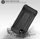 Apple iPhone 11 Hoesje Shock Proof Hybride Back Cover Zwart afbeelding 2