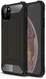 Apple iPhone 11 Pro Max Hoesje Shock Proof Hybride Back Cover Zwart afbeelding 1