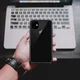 Apple iPhone 11 Hoesje Armor Back Cover Transparant/Zwart afbeelding 2