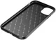 Apple iPhone 11 Hoesje Geborsteld Carbon Zwart afbeelding 5