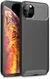 Apple iPhone 11 Pro Max Siliconen Carbon Hoesje Zwart afbeelding 1