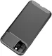 Apple iPhone 11 Pro Max Siliconen Carbon Hoesje Zwart afbeelding 12
