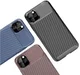Apple iPhone 11 Pro Max Siliconen Carbon Hoesje Zwart afbeelding 14