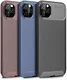 Apple iPhone 11 Pro Max Siliconen Carbon Hoesje Zwart afbeelding 15