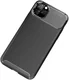Apple iPhone 11 Pro Max Siliconen Carbon Hoesje Zwart afbeelding 11