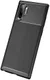 Samsung Galaxy Note 10 Plus Siliconen Carbon Hoesje Zwart afbeelding 5