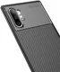 Samsung Galaxy Note 10 Plus Siliconen Carbon Hoesje Zwart afbeelding 7