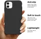 Apple iPhone 11 Hoesje Siliconen Zwart afbeelding 8