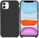 Apple iPhone 11 Hoesje Siliconen Zwart afbeelding 3