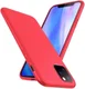 Apple iPhone 11 Pro Hoesje Twill Slim Textuur Rood afbeelding 2