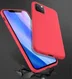 Apple iPhone 11 Pro Hoesje Twill Slim Textuur Rood afbeelding 5