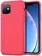 Apple iPhone 11 Twill Slim Texture TPU Hoesje Rood afbeelding 1