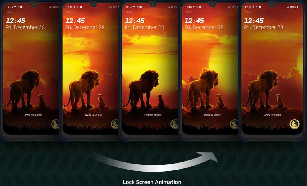Origineel Samsung Galaxy S10 Hoesje Disney Cover Lion King afbeelding 5