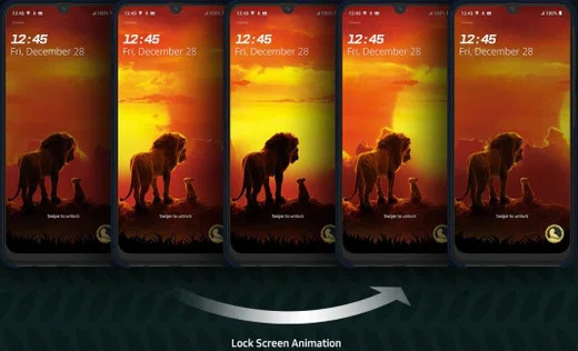Origineel Samsung Galaxy S10 Hoesje Disney Cover Lion King afbeelding 5