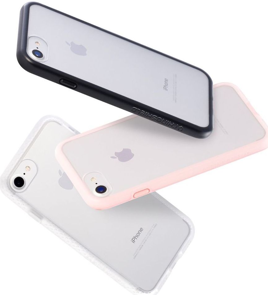 RhinoShield Playproof Apple iPhone 7/8 Hoesje Bumper Zwart afbeelding 3