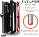 Urban Armor Gear Monarch Hoesje Samsung Galaxy Note 10 Crimson afbeelding 4