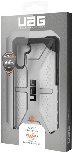 Urban Armor Gear Plasma Samsung Galaxy Note 10 Hoesje Transparant Ice afbeelding 14