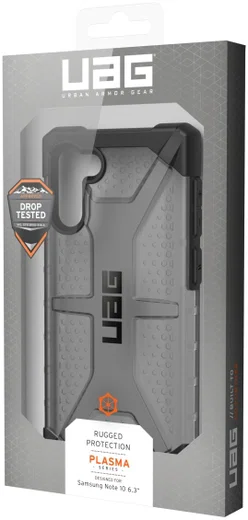 Urban Armor Gear Plasma Samsung Galaxy Note 10 Hoesje Transparant Ash afbeelding 14