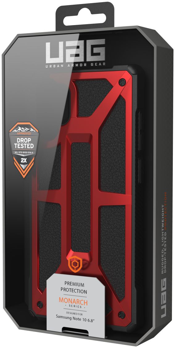 UAG Monarch Case Samsung Galaxy Note 10 Plus Crimson afbeelding 14