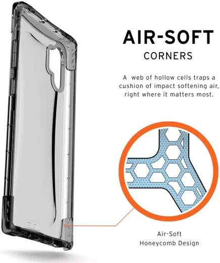 Urban Armor Gear Plyo Hoesje Samsung Galaxy Note 10 Plus Ice afbeelding 4