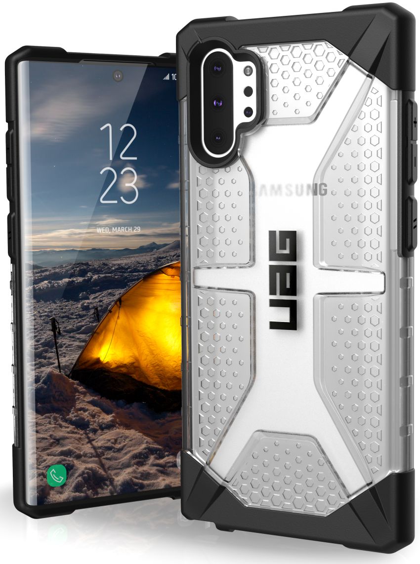 Urban Armor Gear Plasma Hoesje Samsung Galaxy Note 10 Plus Ice afbeelding 2