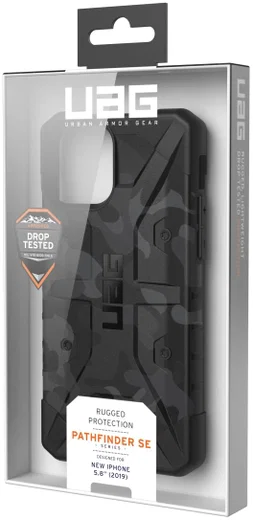 Urban Armor Gear Pathfinder Hoesje Apple iPhone 11 Pro Midnight Camo afbeelding 13