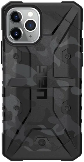 Urban Armor Gear Pathfinder Hoesje Apple iPhone 11 Pro Midnight Camo afbeelding 2