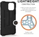 Urban Armor Gear Pathfinder Hoesje Apple iPhone 11 Pro Midnight Camo afbeelding 3