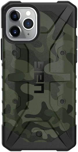 Urban Armor Gear Pathfinder Apple iPhone 11 Pro Hoesje Forest Camo afbeelding 2