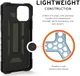 Urban Armor Gear Pathfinder Apple iPhone 11 Pro Hoesje Forest Camo afbeelding 3