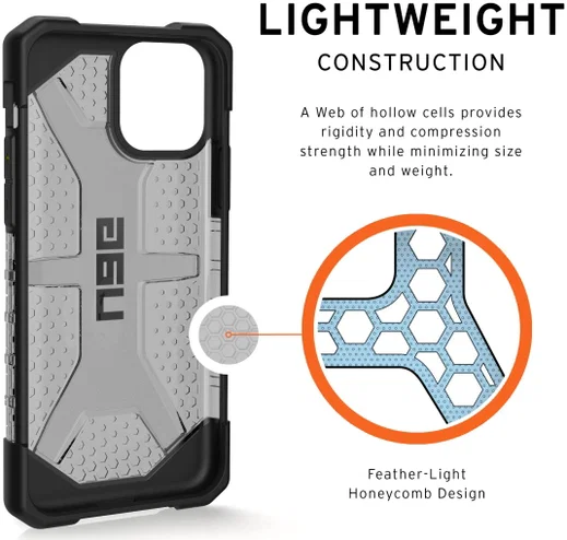 Urban Armor Gear Plasma Apple iPhone 11 Pro Hoesje Ash afbeelding 3