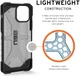 Urban Armor Gear Plasma Apple iPhone 11 Pro Hoesje Ash afbeelding 3