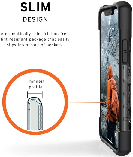 Urban Armor Gear Plasma Apple iPhone 11 Pro Hoesje Ash afbeelding 4