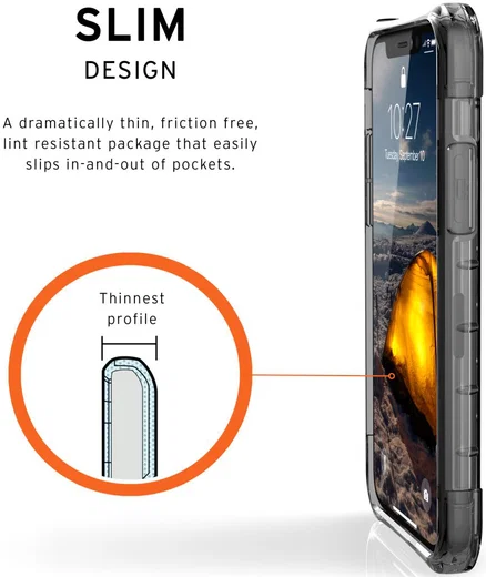 Urban Armor Gear Plyo Apple iPhone 11 Pro Hoesje Ice afbeelding 4