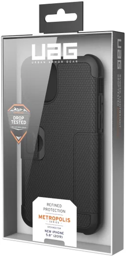Urban Armor Gear Metropolis Apple iPhone 11 Pro Hoesje Zwart afbeelding 14