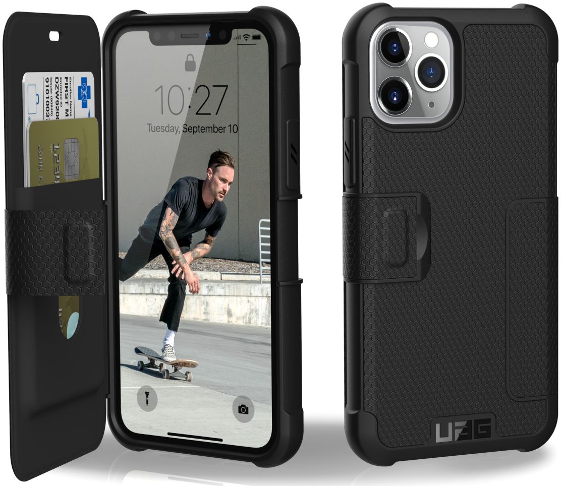 Urban Armor Gear Metropolis Apple iPhone 11 Pro Hoesje Zwart afbeelding 1