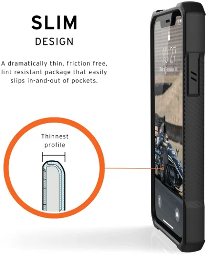 Urban Armor Gear Monarch Apple iPhone 11 Hoesje Zwart afbeelding 5