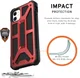Urban Armor Gear Monarch Apple iPhone 11 Hoesje Crimson afbeelding 3