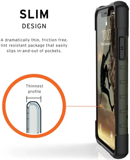 Urban Armor Gear Pathfinder Apple iPhone 11 Hoesje Camo Groen afbeelding 4