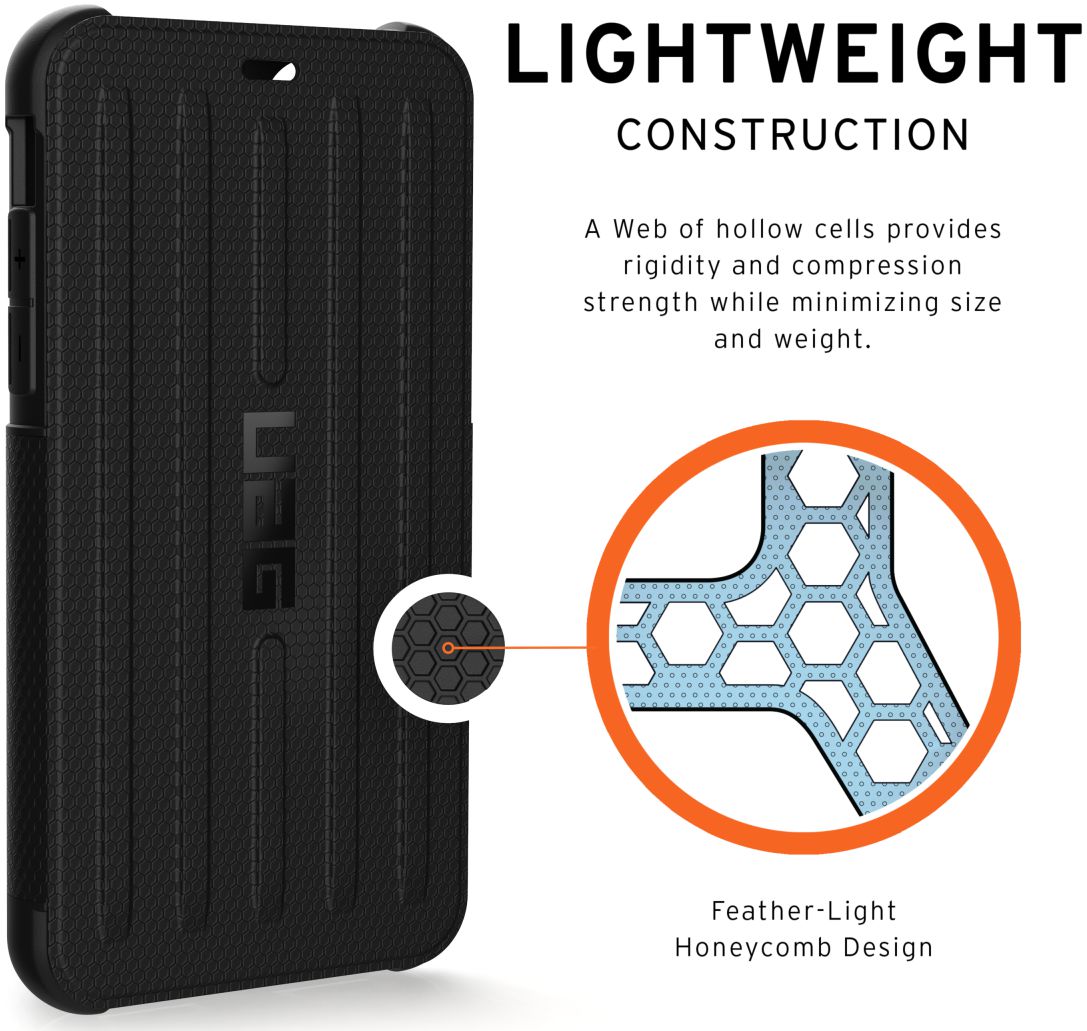 Urban Armor Gear Metropolis Apple iPhone 11 Hoesje Zwart afbeelding 3