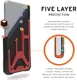 Urban Armor Gear Monarch Hoesje Apple iPhone 11 Pro Max Crimson afbeelding 4