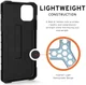 Urban Armor Gear Pathfinder Hoesje Apple iPhone 11 Pro Max Black afbeelding 3