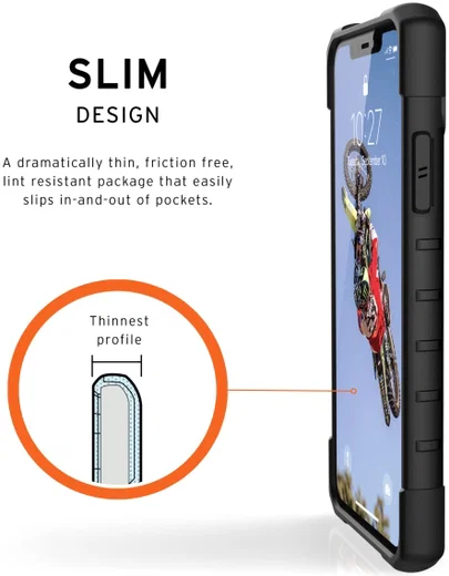 Urban Armor Gear Pathfinder Hoesje Apple iPhone 11 Pro Max Black afbeelding 4