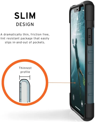 Urban Armor Gear Pathfinder Hoesje Apple iPhone 11 Pro Max Slate afbeelding 4