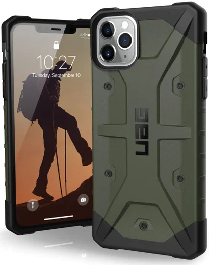 Urban Armor Gear Pathfinder Hoesje Apple iPhone 11 Pro Max Green afbeelding 1
