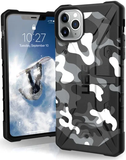 Urban Armor Gear Pathfinder Hoesje Apple iPhone 11 Pro Max Arctic Camo afbeelding 1